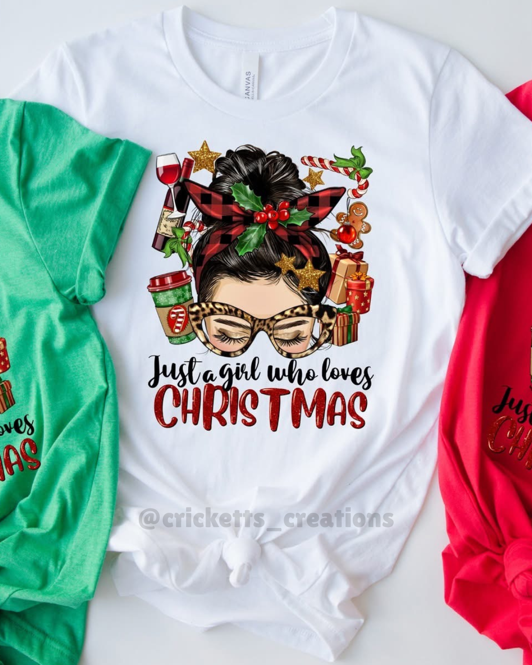 “Just a Girl Who Loves Christmas” Shirt