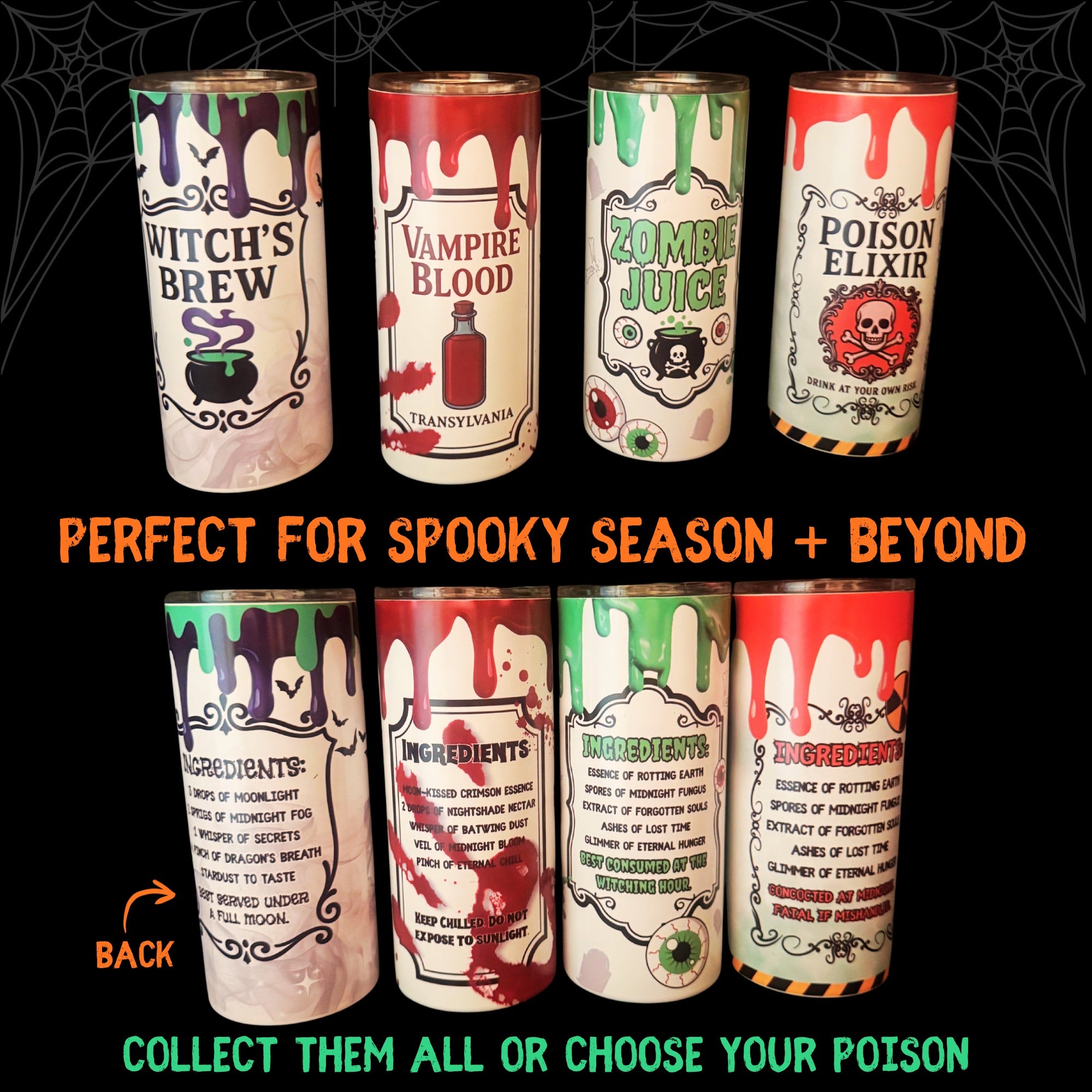 Apothecary Glow Tumblers