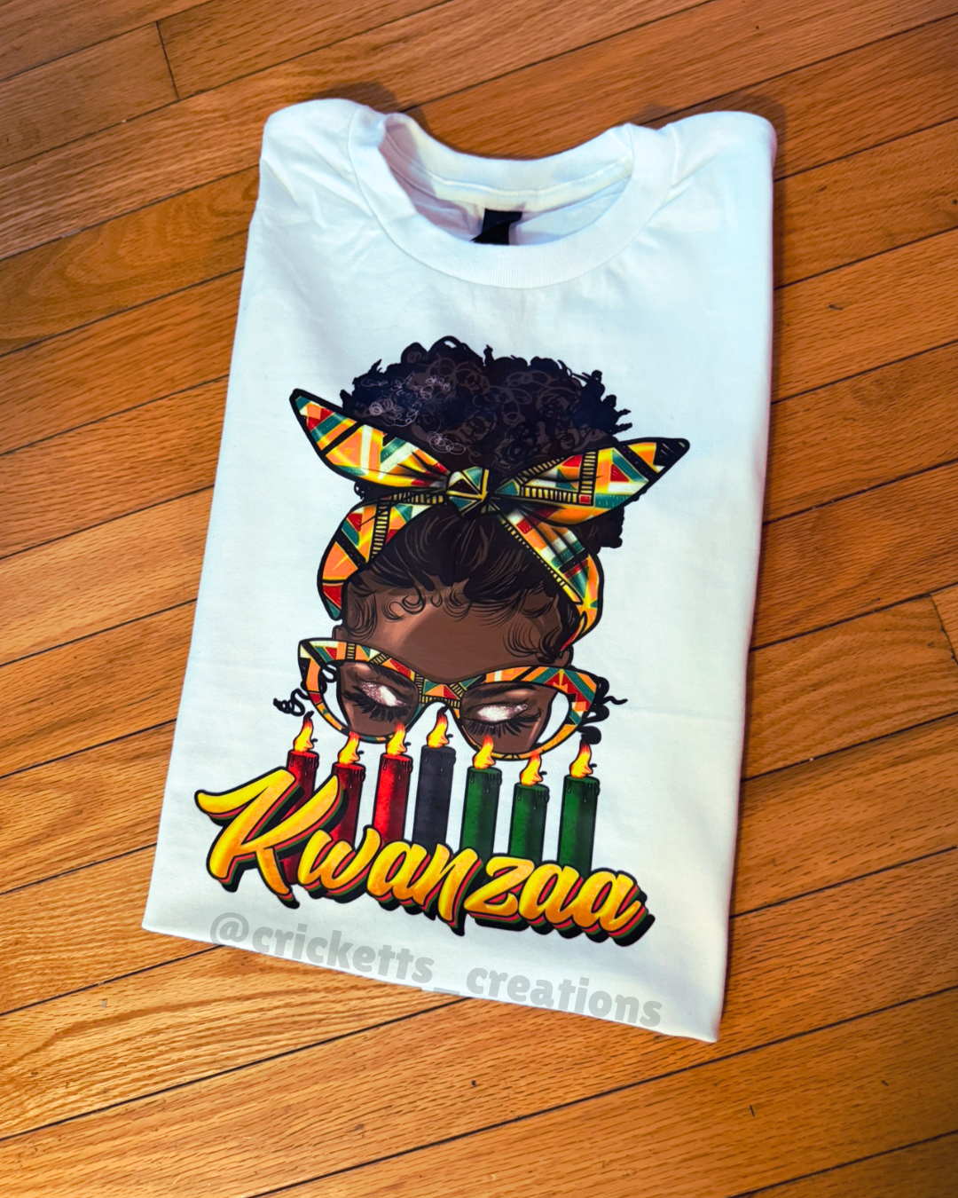 Kwanzaa Afro Queen Celebration Shirt