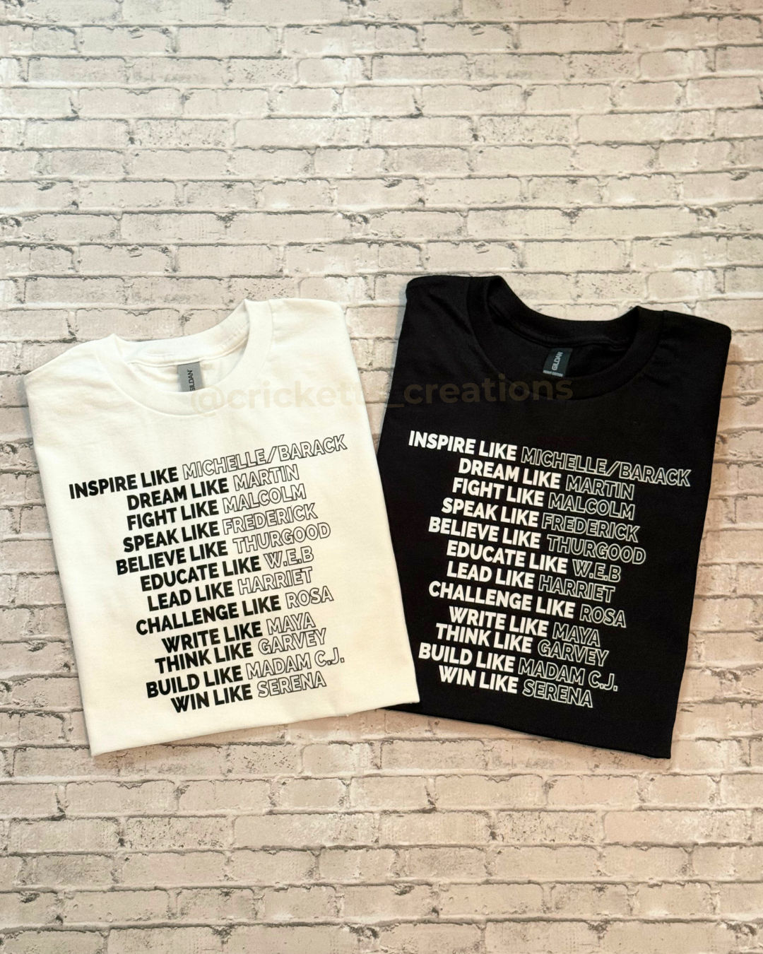 Black Leaders Tribute Shirt