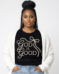 God Is Good Pearl Bow Shirt