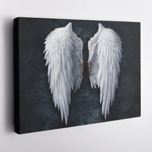 Load image into Gallery viewer, Banksy Angel Wings Canvas Wall Art Decor - Urban Street Art Poster
