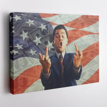 Load image into Gallery viewer, Wolf of Wall Street Canvas Art – Iconic Movie Wall Decor
