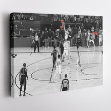 Load image into Gallery viewer, Anthony Davis Buzzer Beater Canvas Art - Lakers Wall Decor

