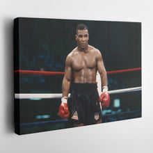 Load image into Gallery viewer, Mike Tyson Canvas – Iron Mike Boxing Wall Art Print
