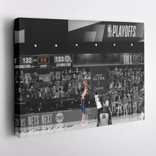 Load image into Gallery viewer, Luka Doncic Canvas Art – Mavericks Buzzer Beater Decor
