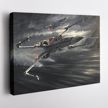 Load image into Gallery viewer, Star Wars Episode The Force Awakens X-Wing Canvas Art - Movie Decor
