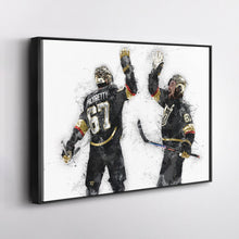 Load image into Gallery viewer, Max Pacioretty &amp; Mark Stone Canvas Art – Vegas Golden Knights Wall Decor
