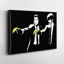 Load image into Gallery viewer, Pulp Fiction Banana Canvas – Funny Movie Wall Art
