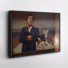 Load image into Gallery viewer, Scarface Canvas – Tony Montana Wall Art for Man Cave
