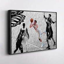 Load image into Gallery viewer, Luka Doncic Canvas Art – Game Winner Floater Decor
