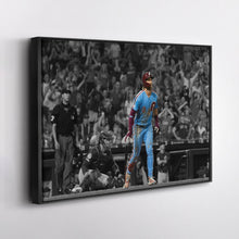 Load image into Gallery viewer, Bryce Harper Canvas Art - Phillies Grand Slam Wall Decor
