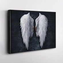 Load image into Gallery viewer, Banksy Angel Wings Canvas Wall Art Decor - Urban Street Art Poster
