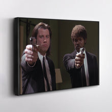 Load image into Gallery viewer, Pulp Fiction Gangsta Canvas – Classic Movie Wall Art
