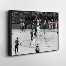 Load image into Gallery viewer, Anthony Davis Buzzer Beater Canvas Art - Lakers Wall Decor
