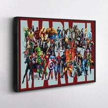 Load image into Gallery viewer, Marvel Superheroes Canvas Wall Art – Comics Print for Kids
