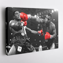 Load image into Gallery viewer, Mike Tyson vs Trevor Berbick Canvas Art – Boxing Wall Decor
