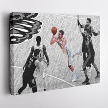 Load image into Gallery viewer, Luka Doncic Canvas Art – Game Winner Floater Decor
