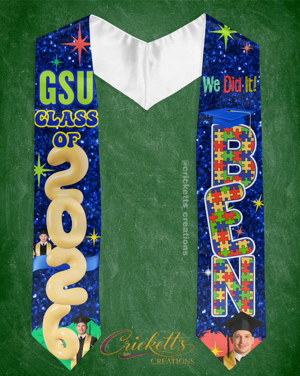 Custom Graduation Stole