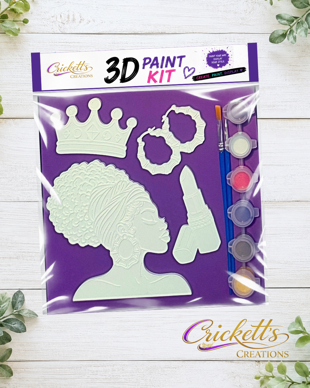 COLOR ME! 3D Printed Paint Kit - Grown Folks