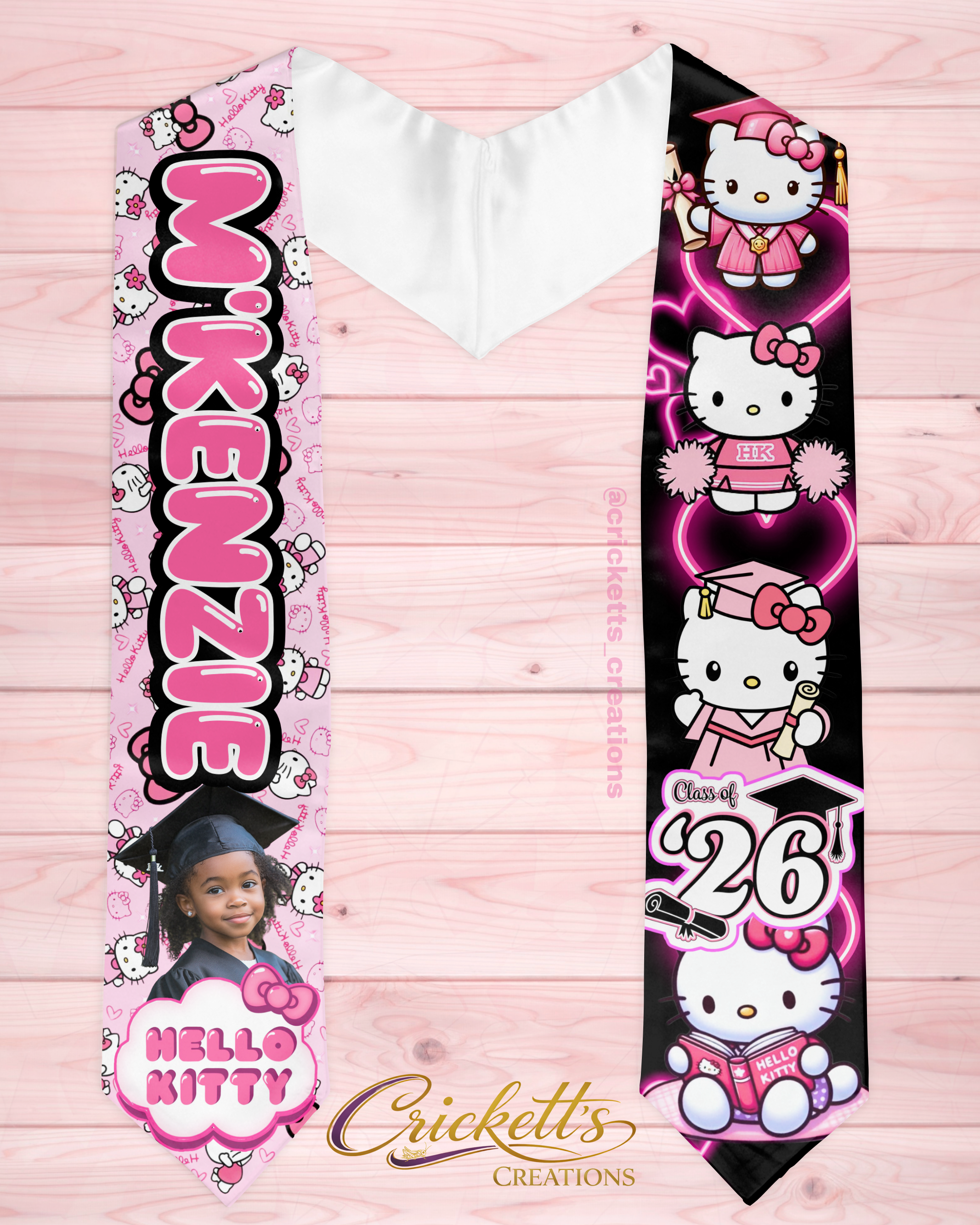 Custom Graduation Stole