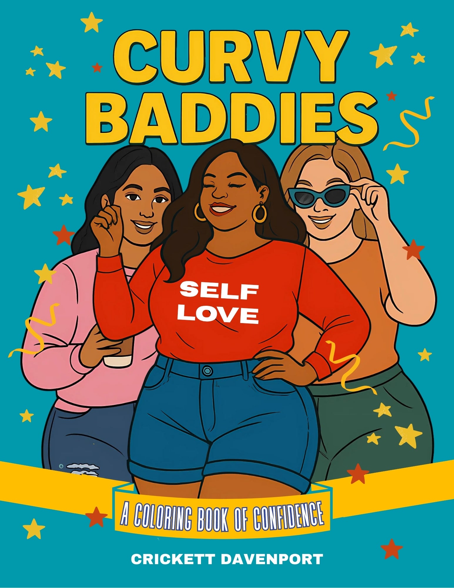 Curvy Baddies Coloring Book
