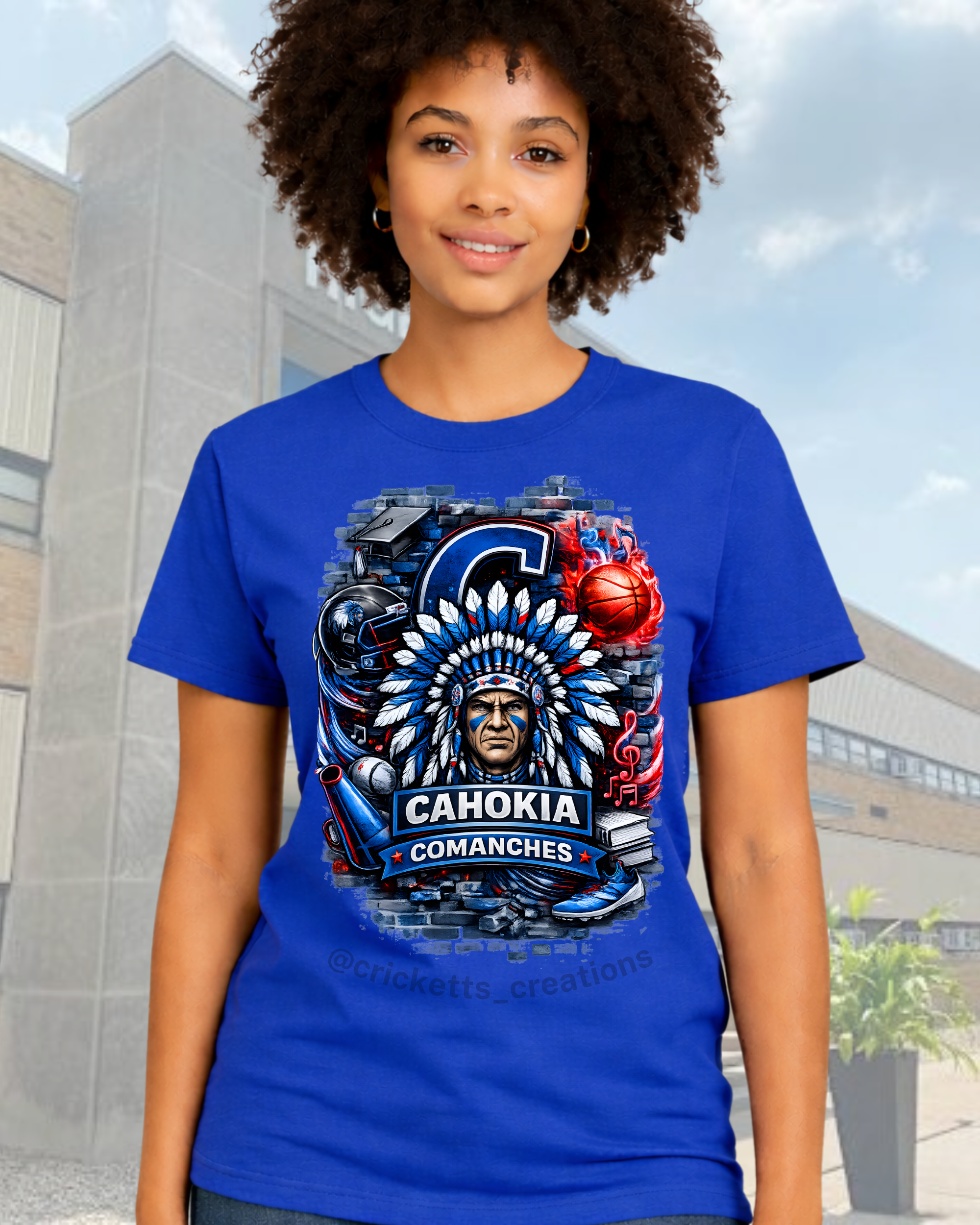 Cahokia Comanches Pride Shirt