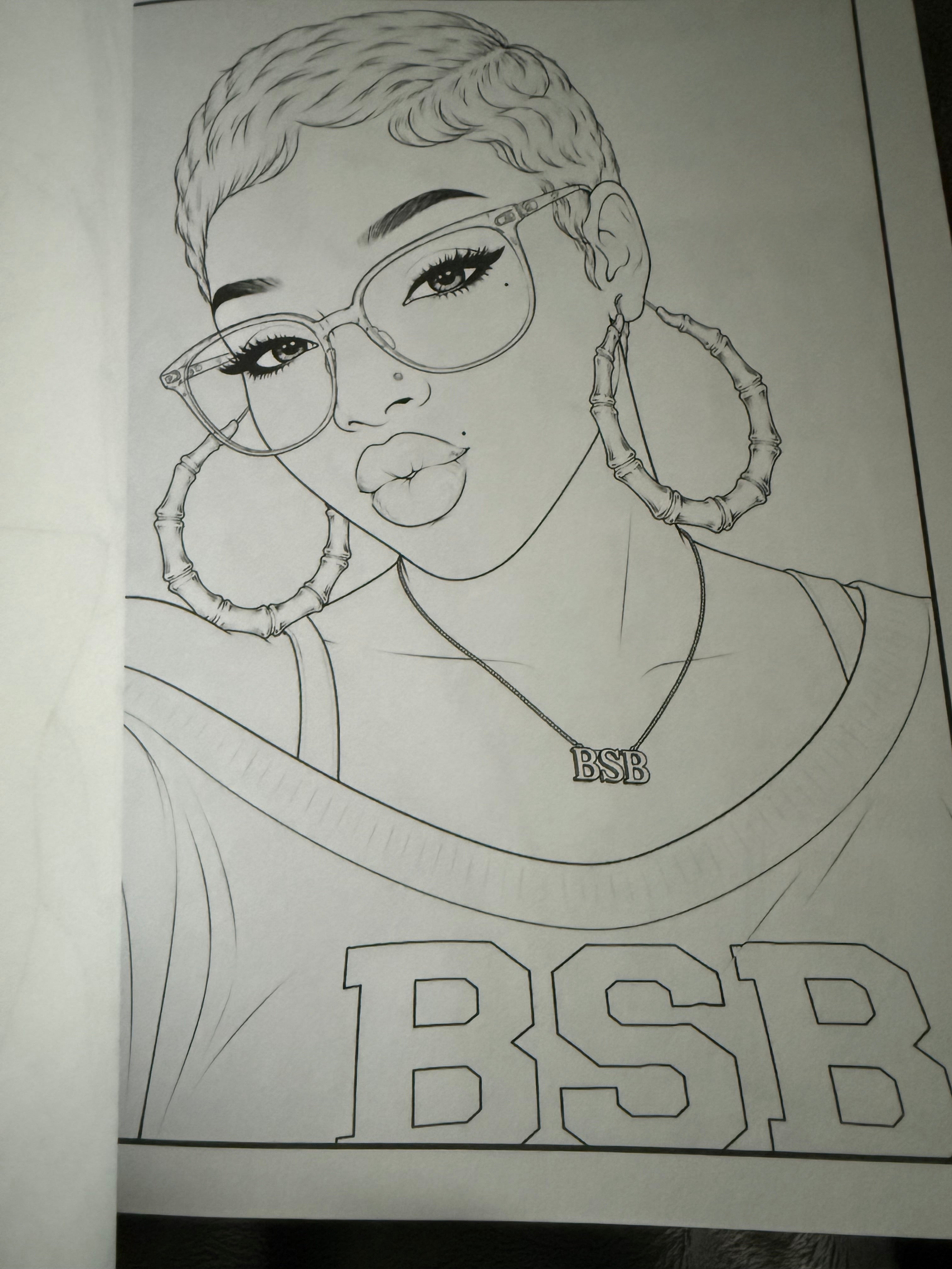 Brown Sugar Babes: Coloring Book