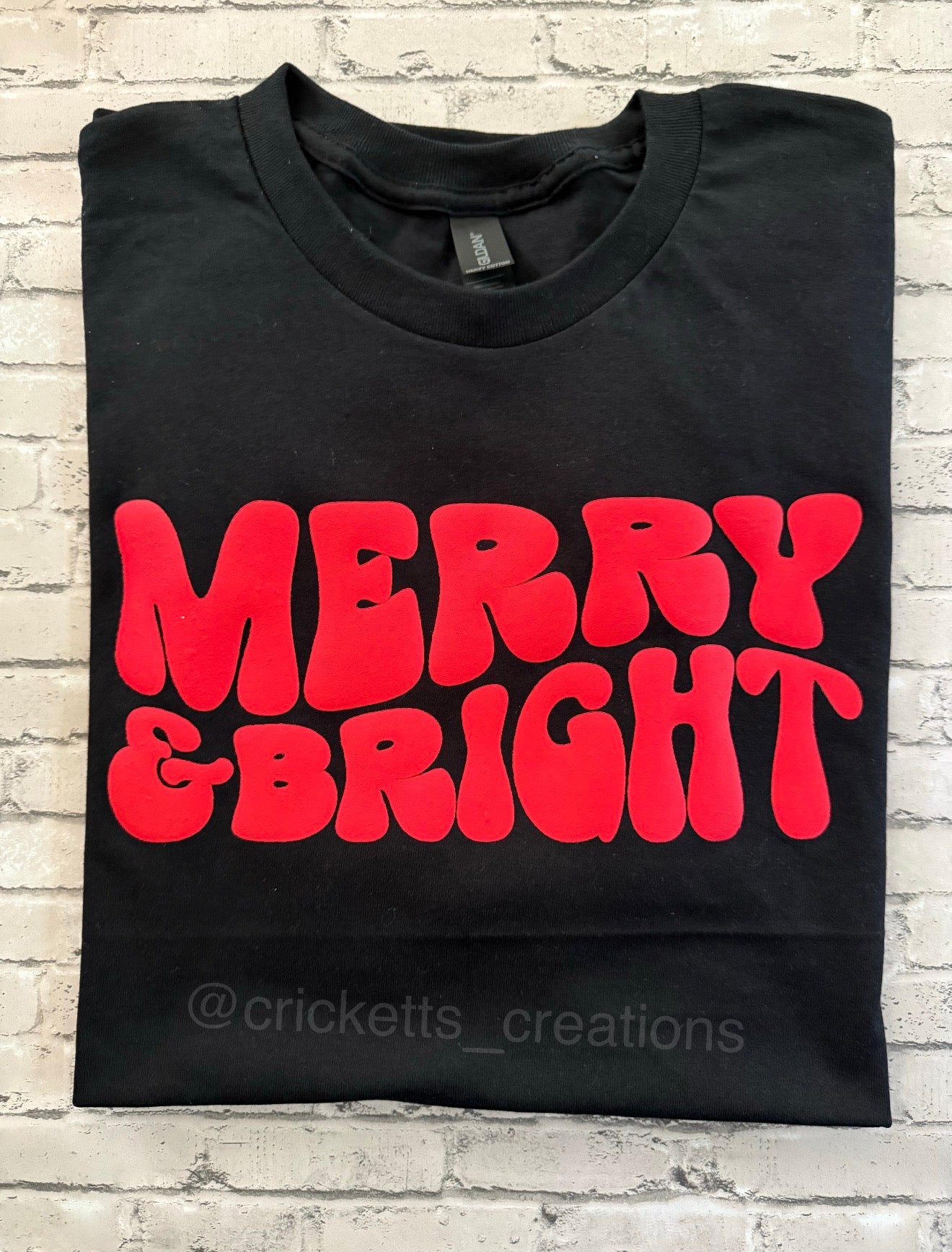 Merry & Bright Retro Bubble Shirt