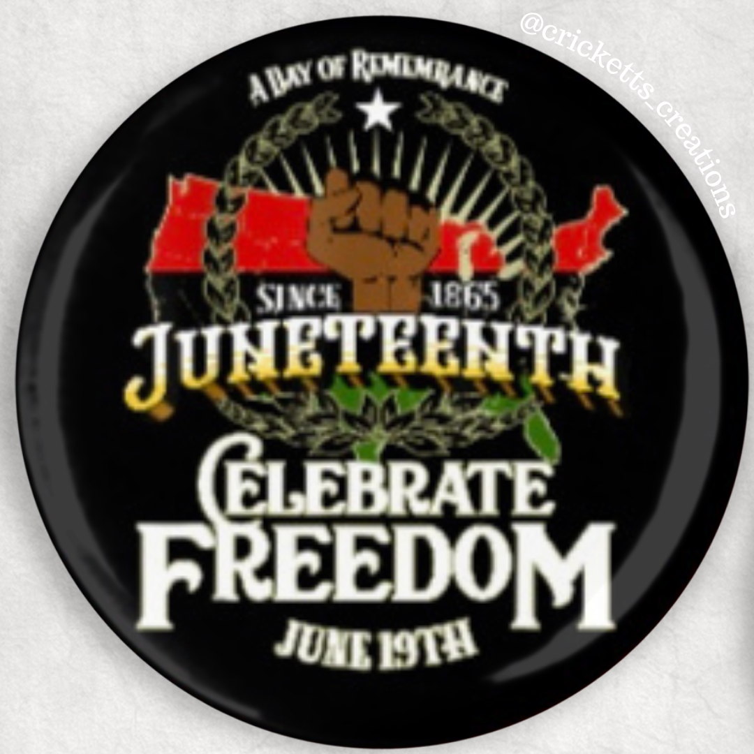 Juneteenth Statement Buttons