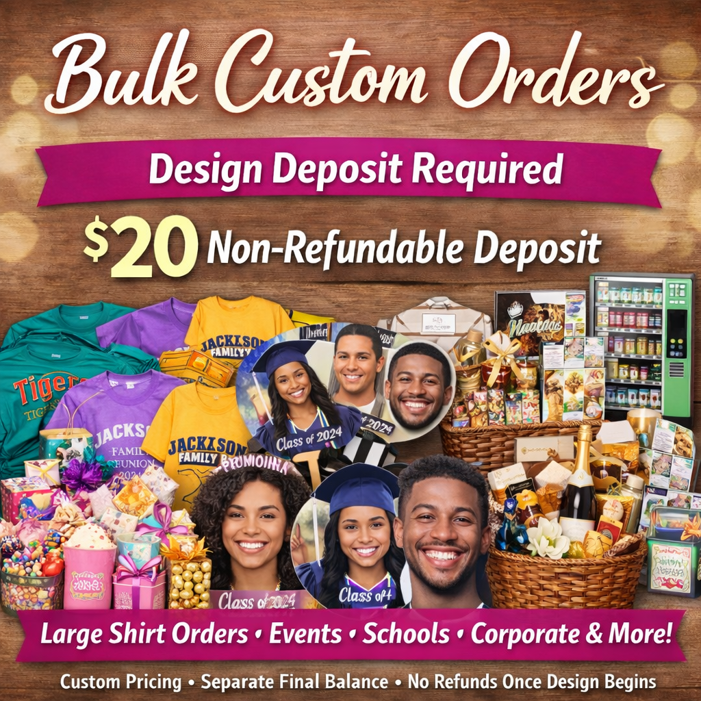 Bulk Custom Order (Design Deposit)