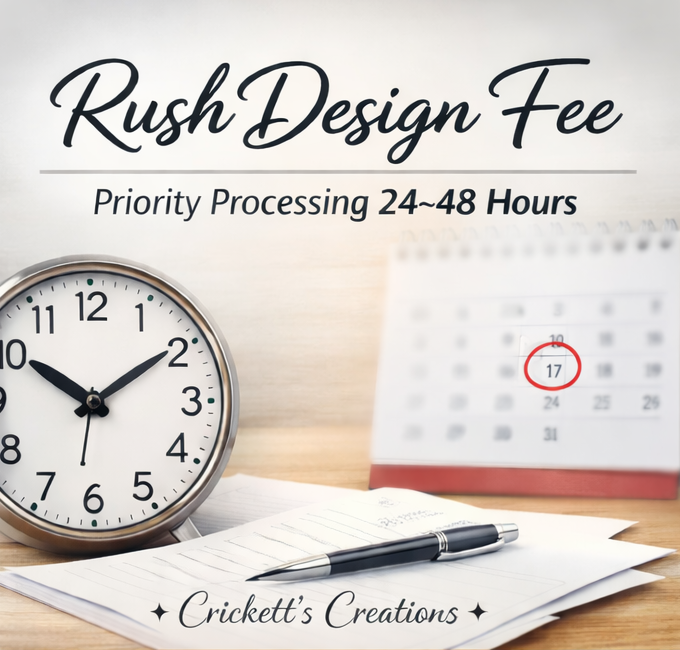 Rush Design Fee