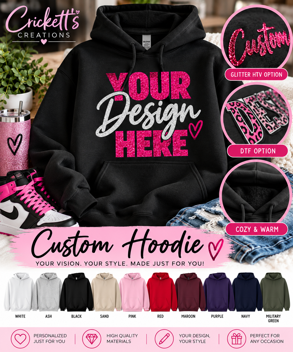 Custom Personalized Hoodie