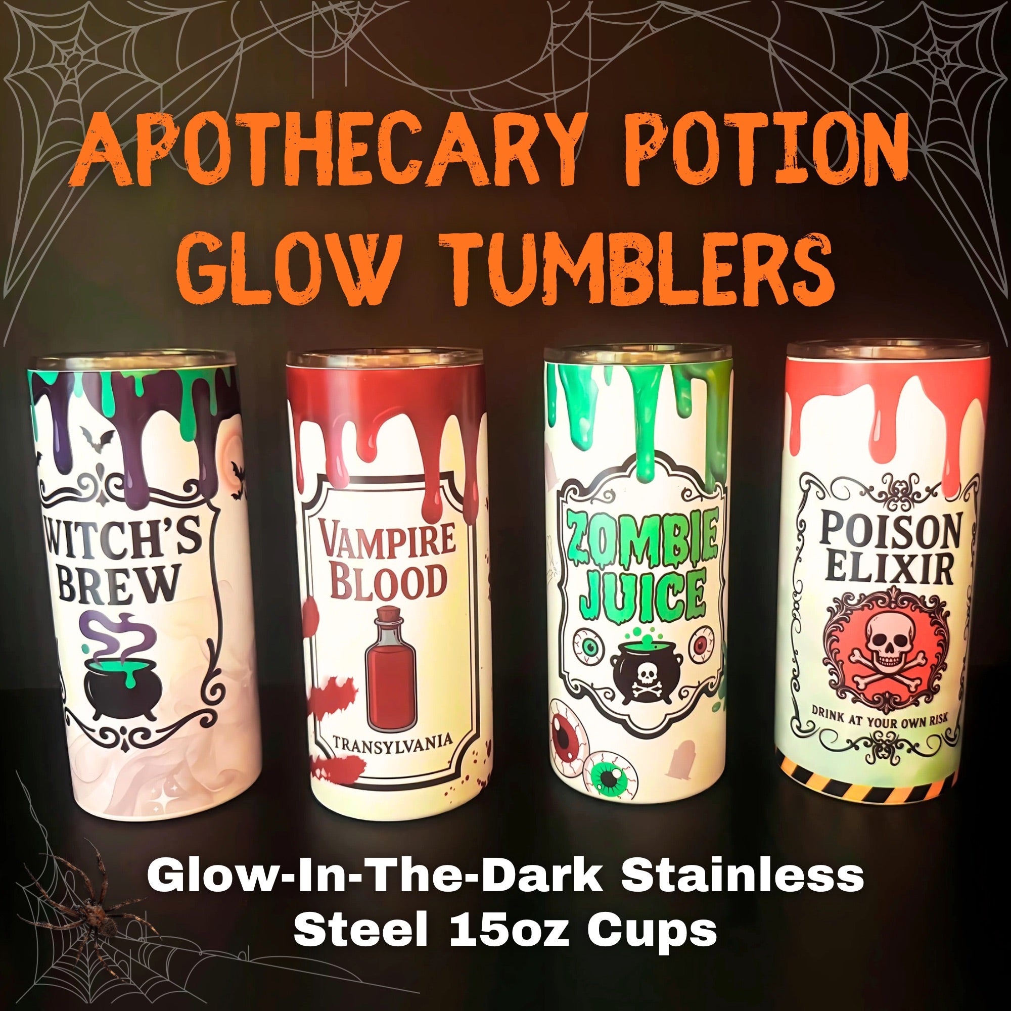 Apothecary Glow Tumblers