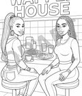 Waffle House – Baddie Coloring Page | $1 Digital Download