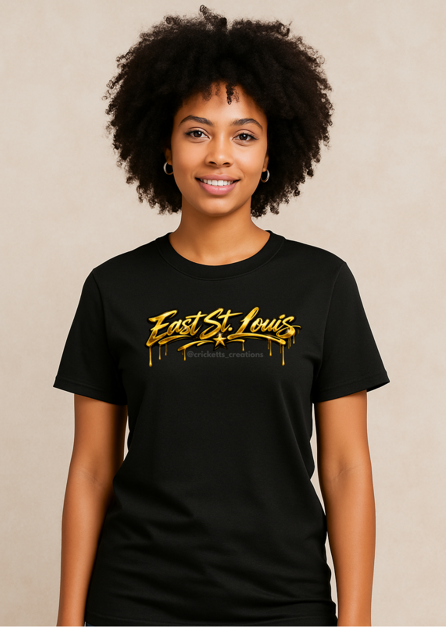 East St. Louis Drip Shirt — Gold Edition