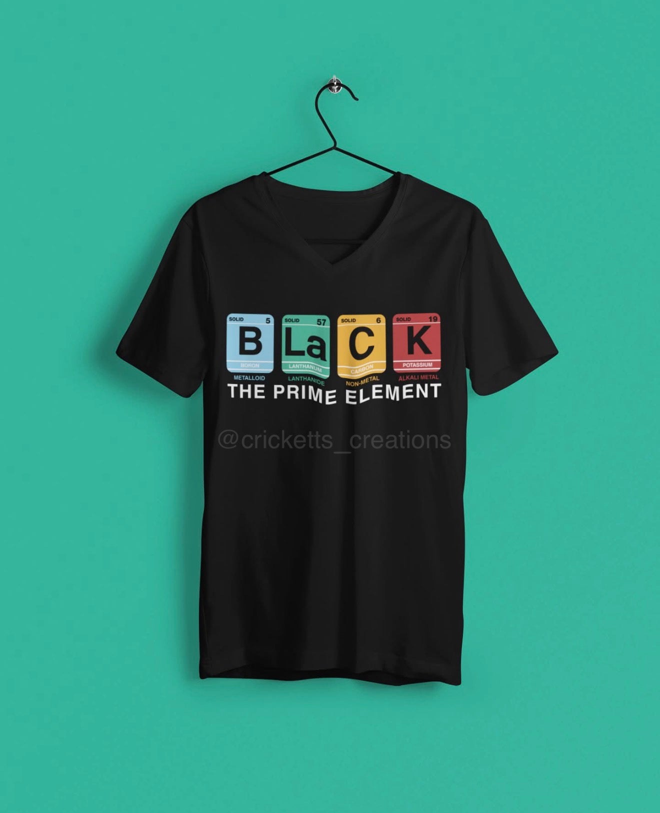 Black: The Prime Element T-Shirt