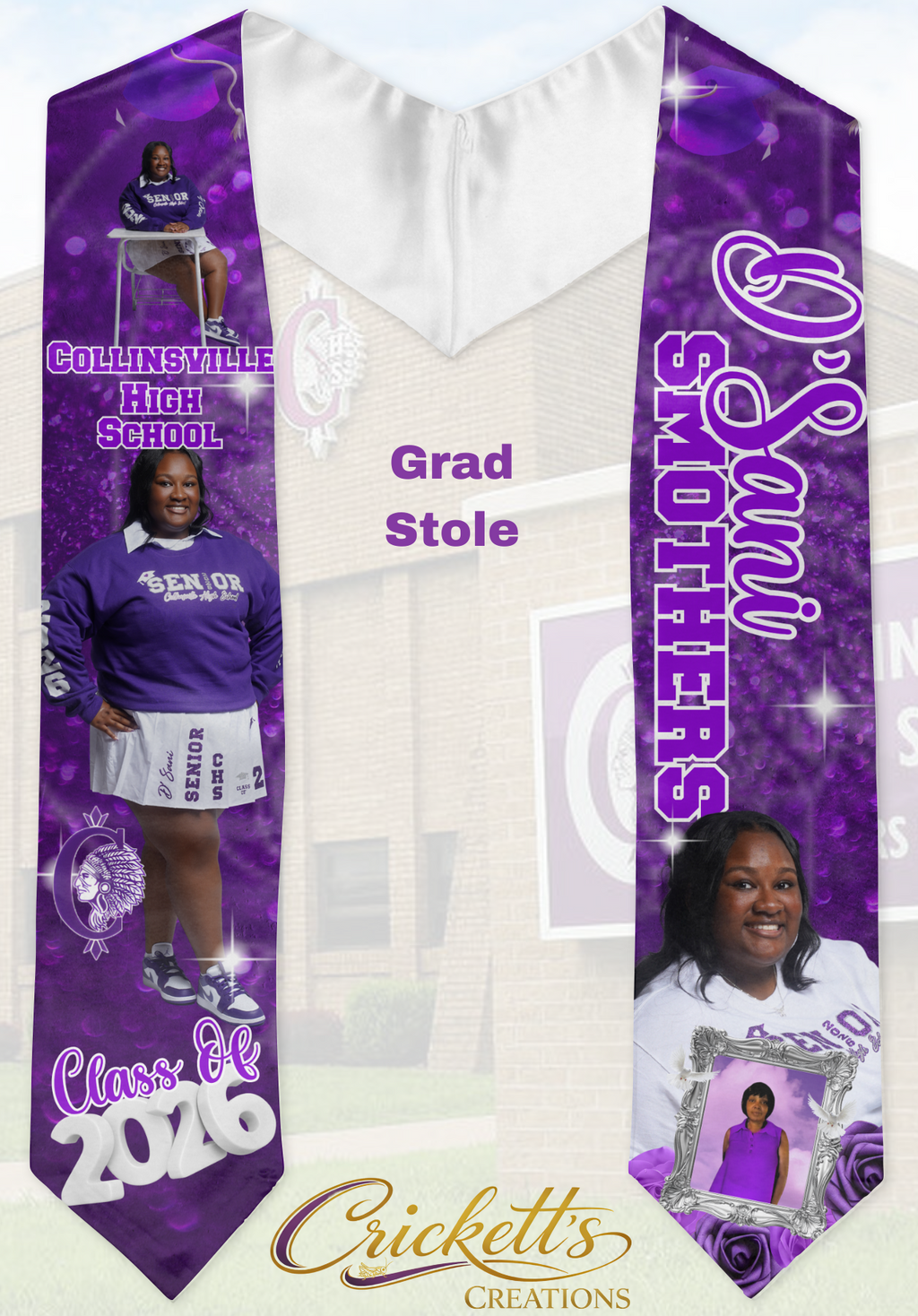 Custom Graduation Stole