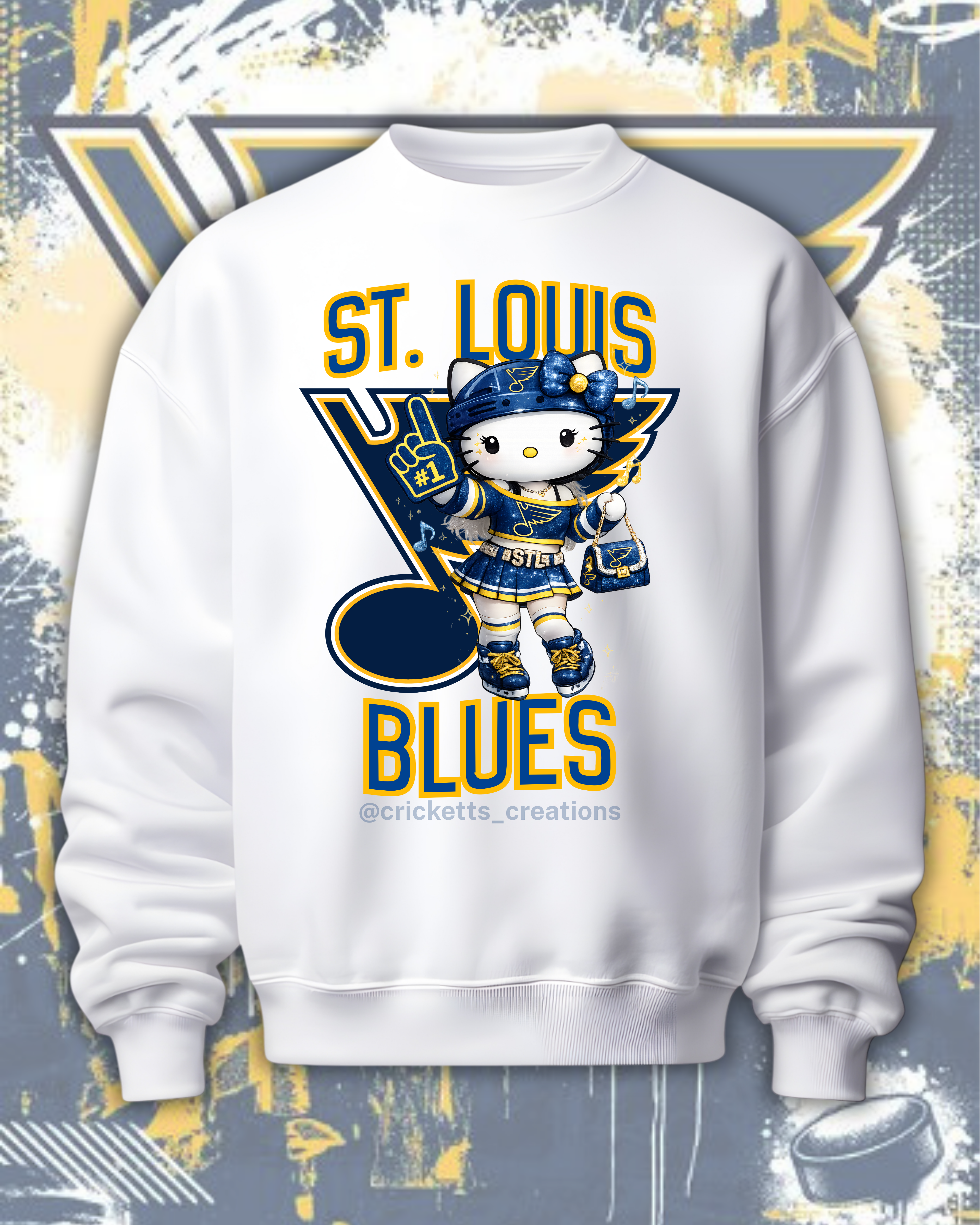 Blues Cute Fan Sweatshirt