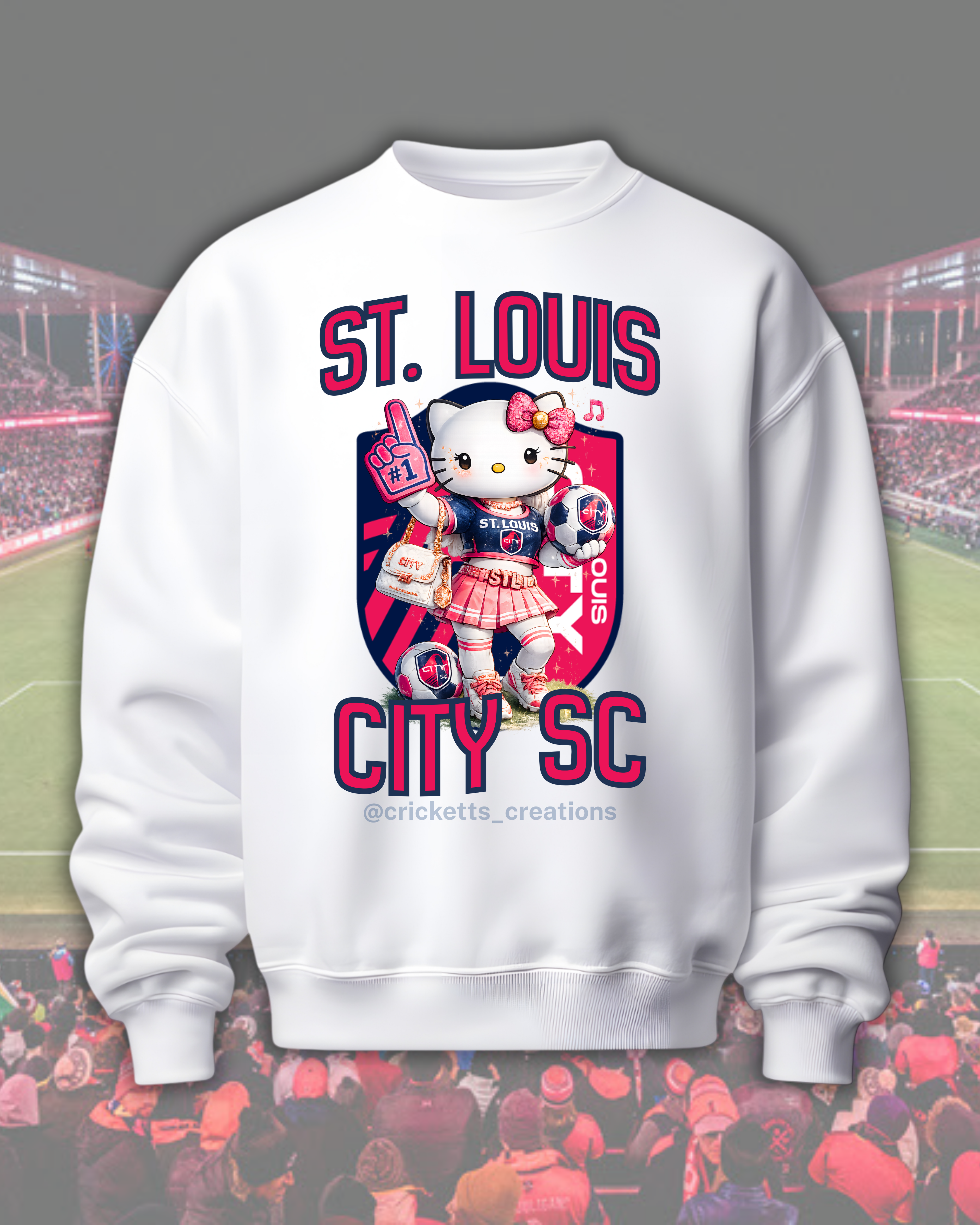 Soccer Cute Fan Sweatshirt