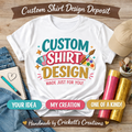 Custom Shirt Design Request (Design Deposit)
