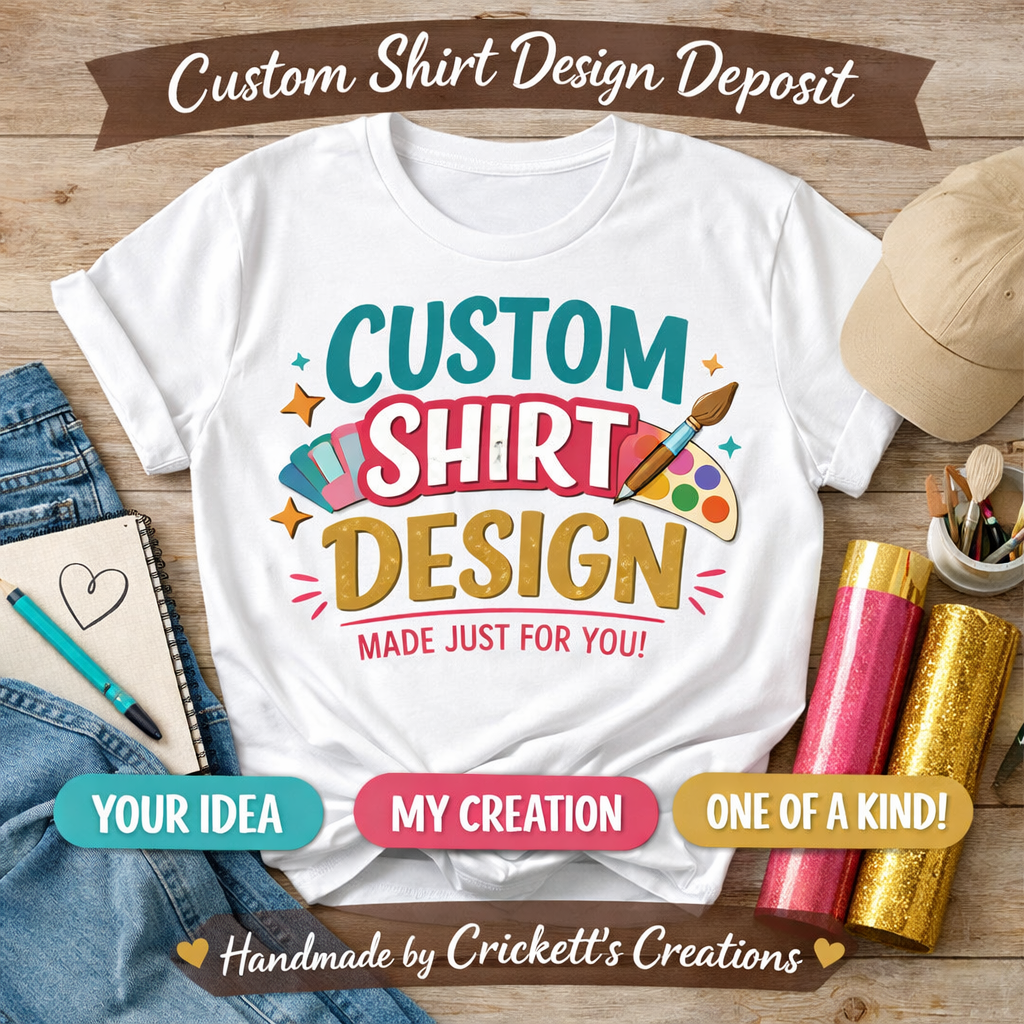 Custom Shirt Design Request (Design Deposit)