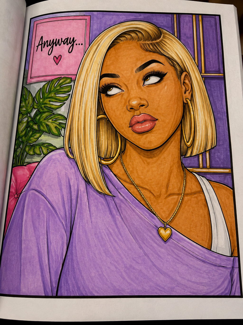Petty, But Healing: Volume 2 Coloring Book