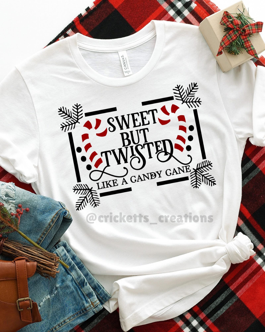 Sweet But Twisted Like a Candy Cane Shirt