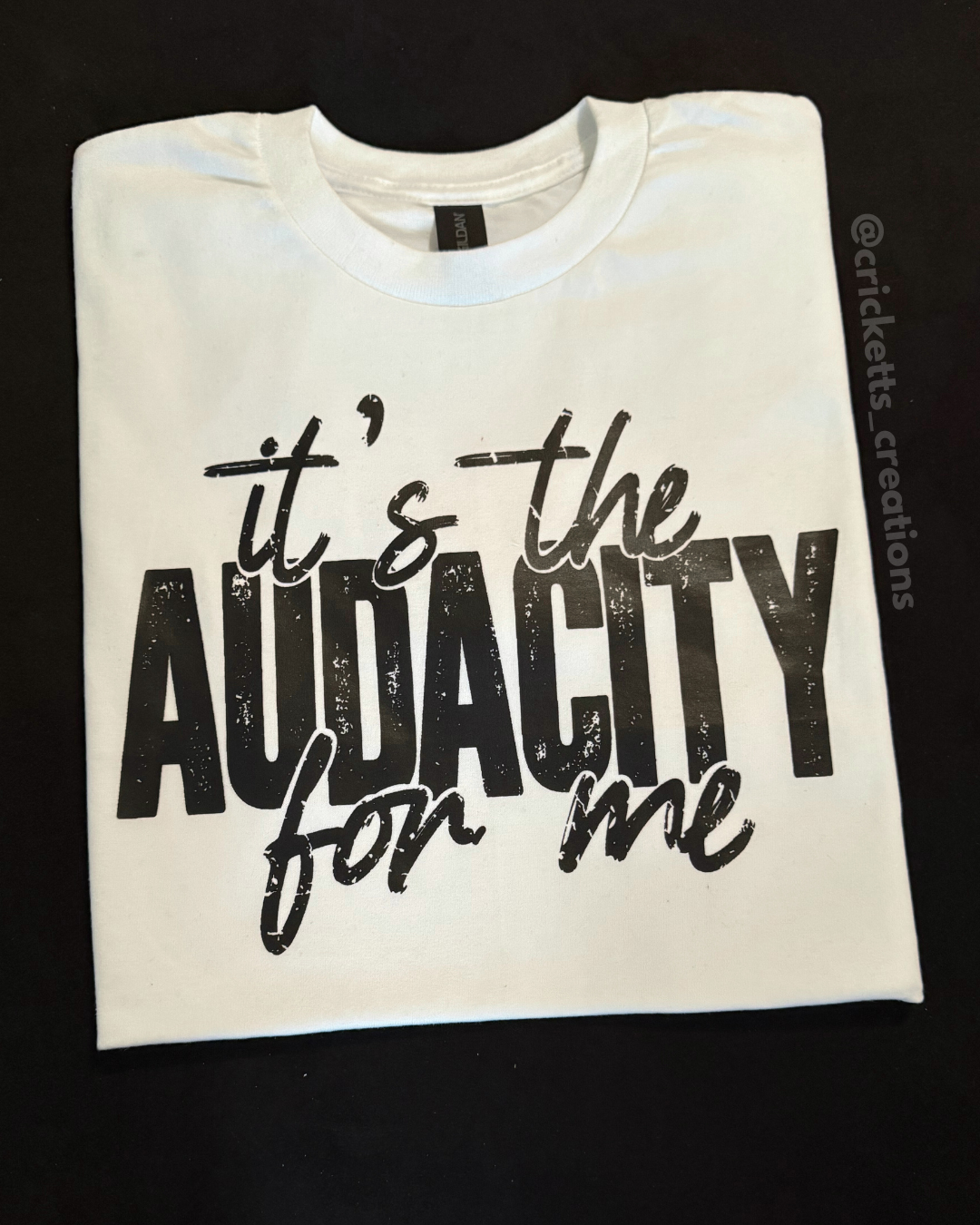 It’s the Audacity for Me T-Shirt