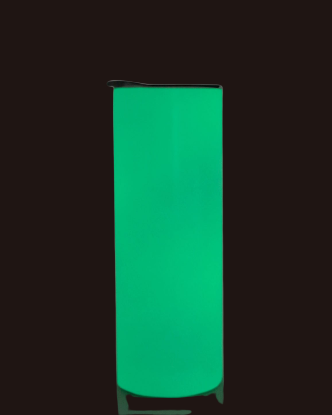 20oz Custom Glow Skinny Tumbler