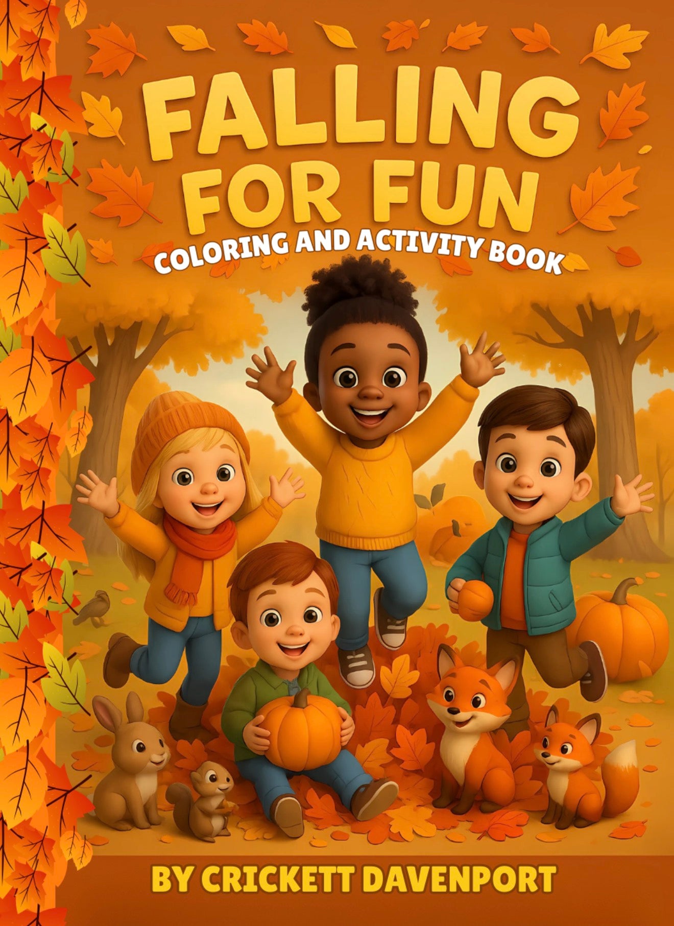 Falling for Fun Coloring Book