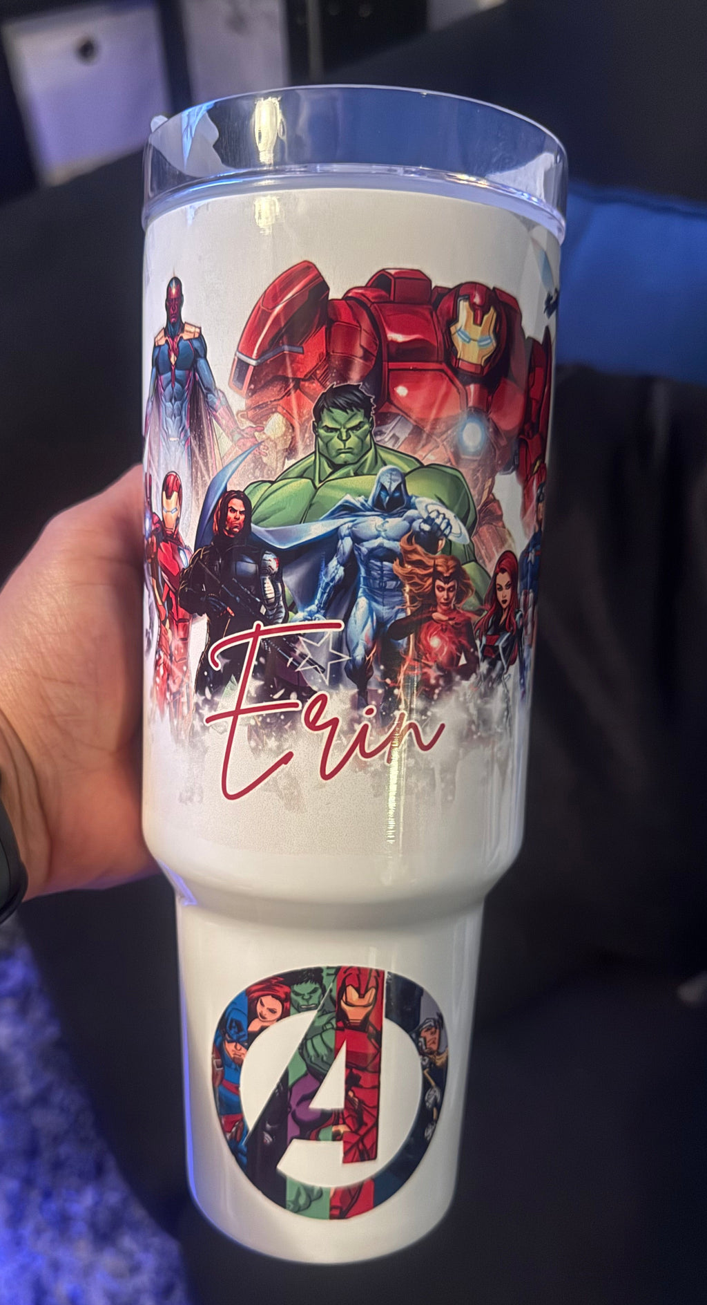 Custom 40oz Photo Tumbler
