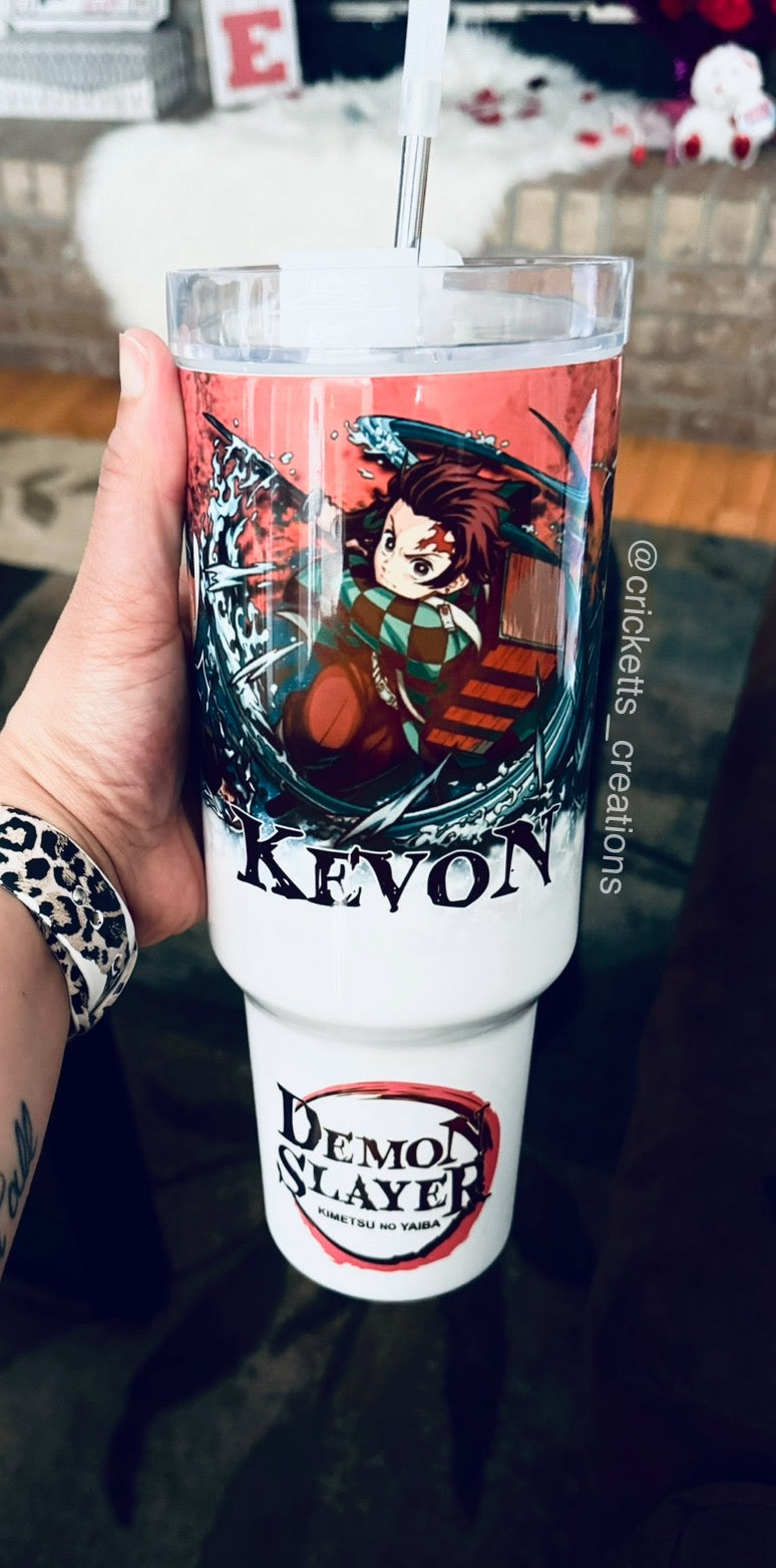 Custom 40oz Photo Tumbler