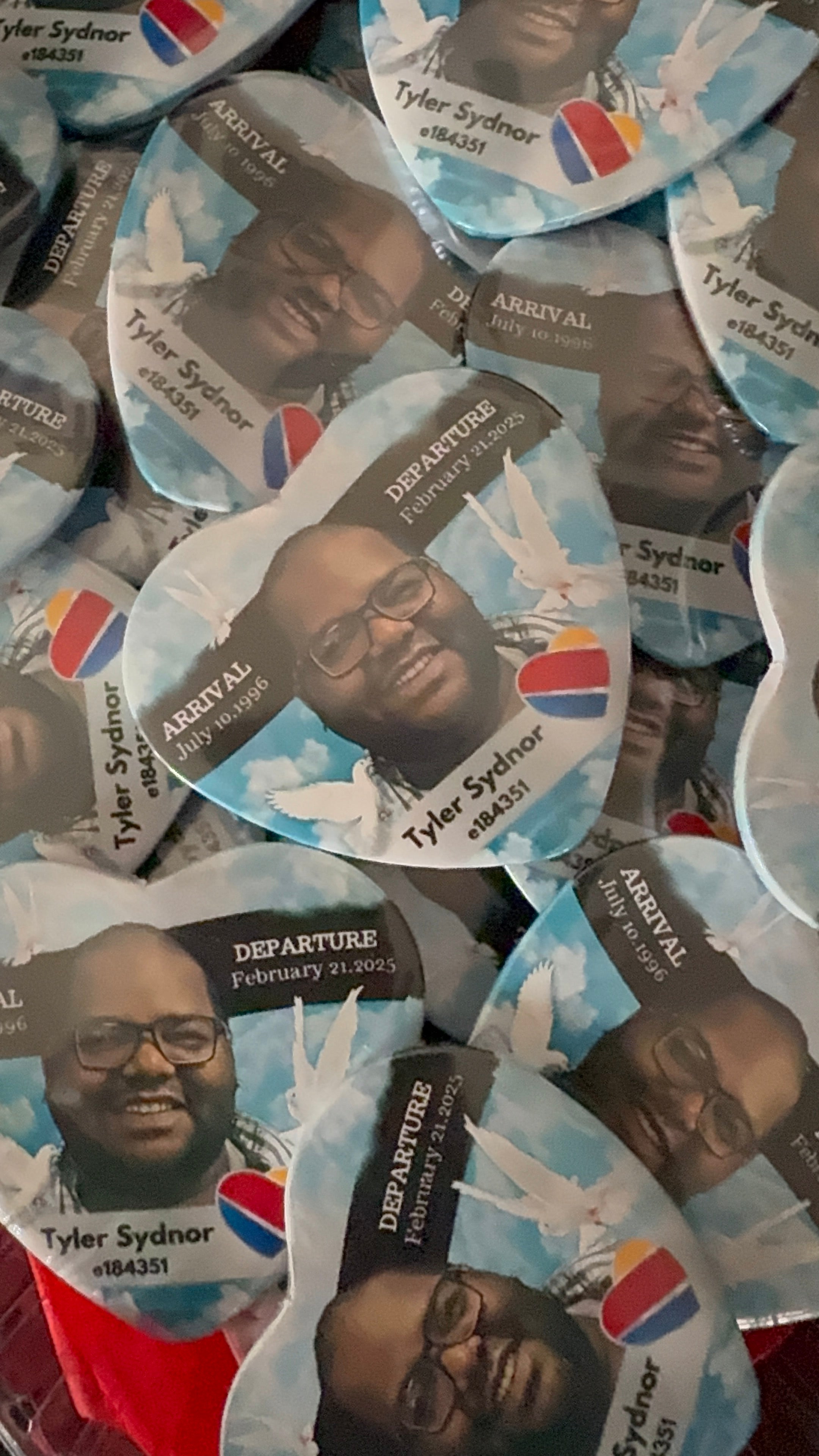 Custom 2-Inch Photo & Text Buttons — For Any Occasion